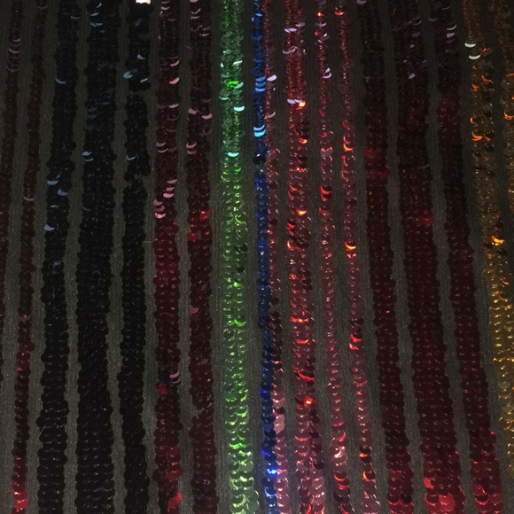 Privy Privately Privileged Sequins Mini Skirt - Picture 4 of 8